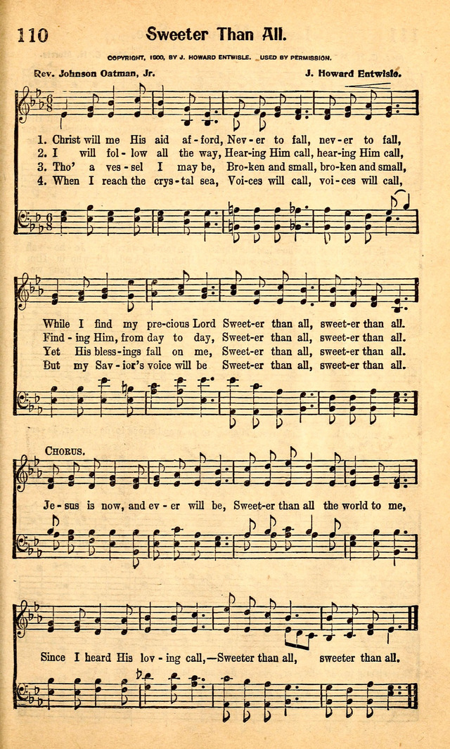 Great Gospel Songs page 111