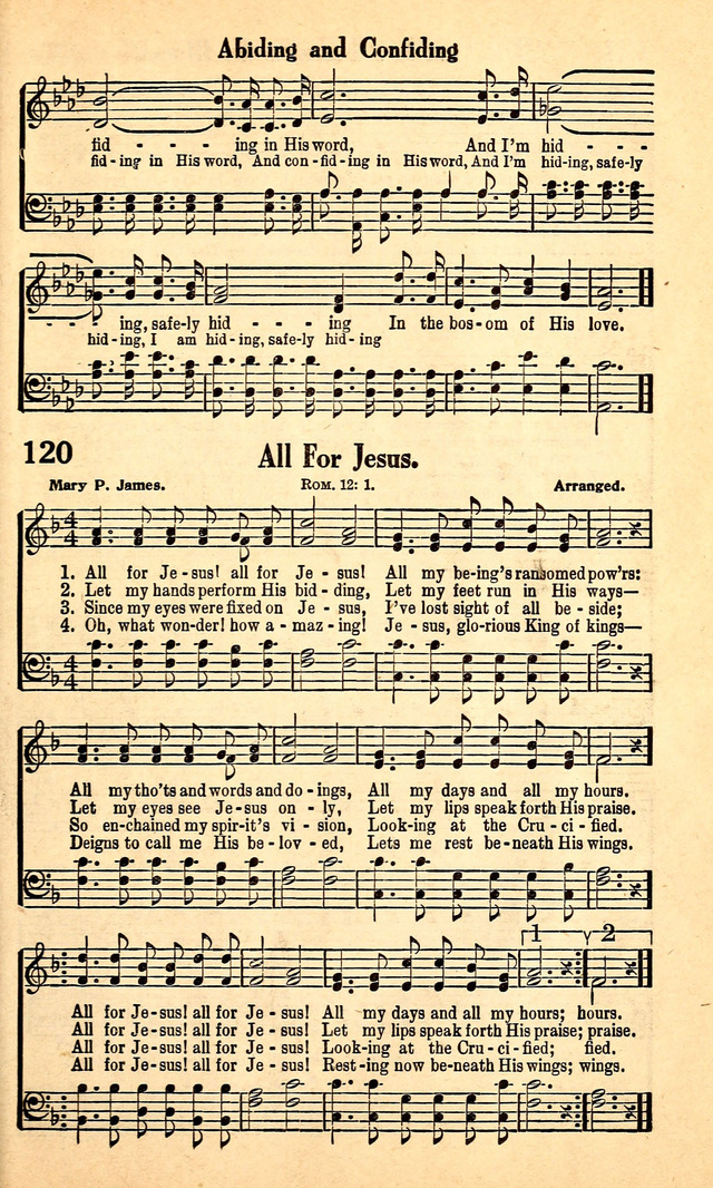 Great Gospel Songs page 121