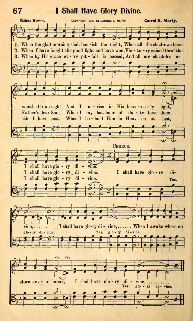 Great Gospel Songs page 68