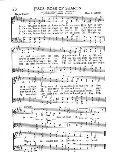 Glad Gospel Songs page 29
