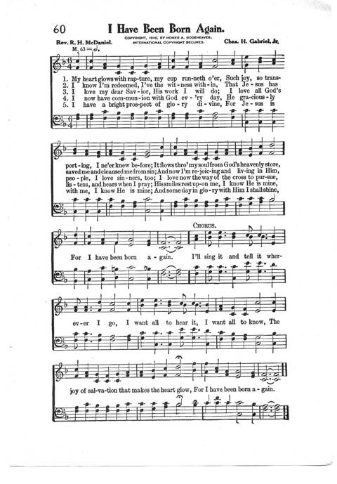 Glad Gospel Songs page 58