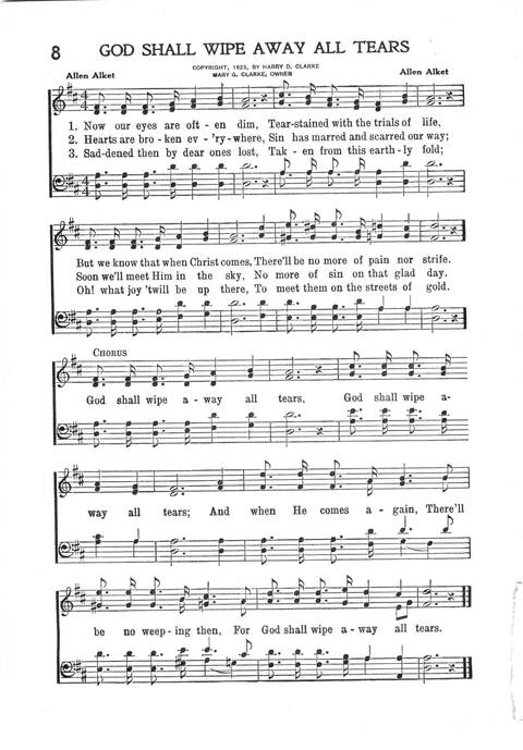 Glad Gospel Songs page 9