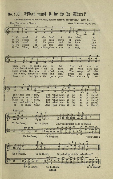 Gospel Hymns Nos. 1 to 6 page 163