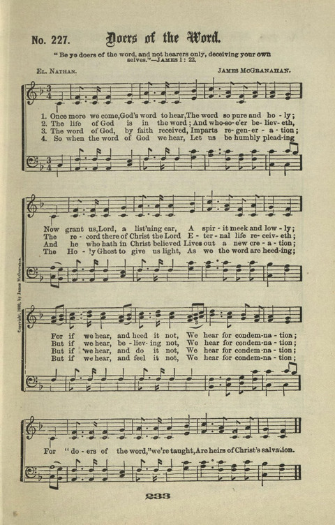 Gospel Hymns Nos. 1 to 6 page 233