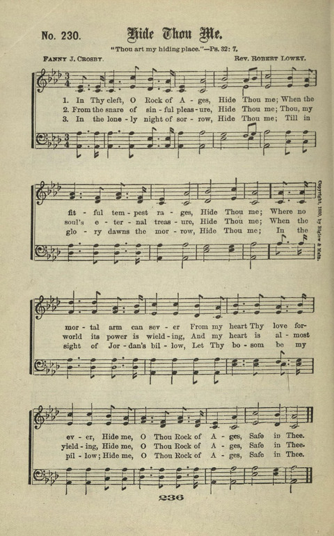 Gospel Hymns Nos. 1 to 6 page 236