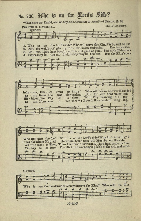 Gospel Hymns Nos. 1 to 6 page 242