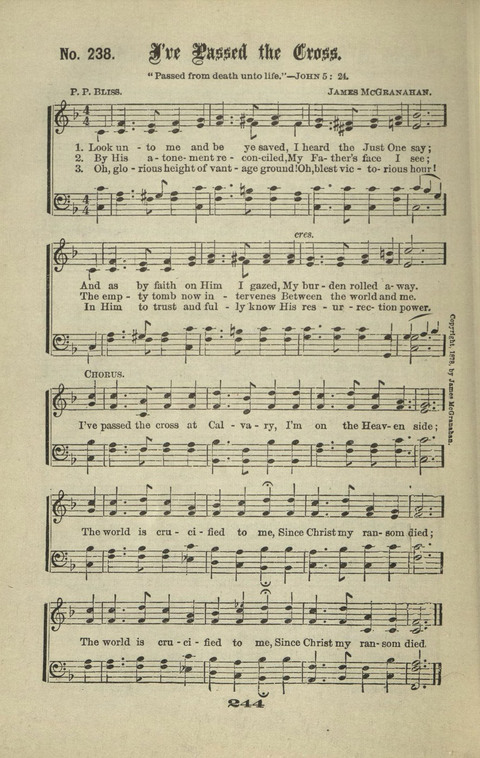 Gospel Hymns Nos. 1 to 6 page 244