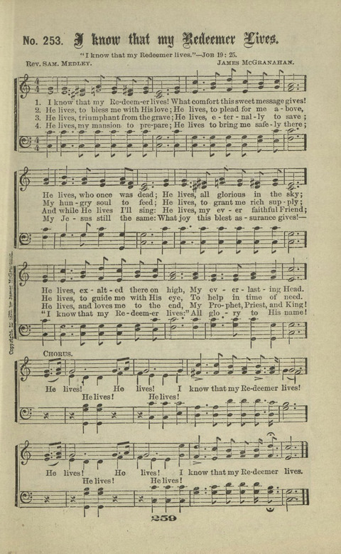 Gospel Hymns Nos. 1 to 6 page 259