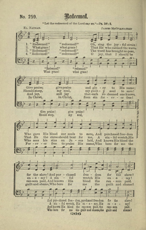 Gospel Hymns Nos. 1 to 6 page 266