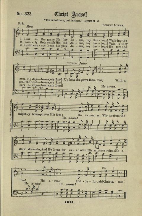 Gospel Hymns Nos. 1 to 6 page 331