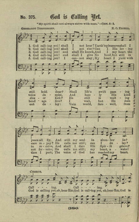 Gospel Hymns Nos. 1 to 6 page 386