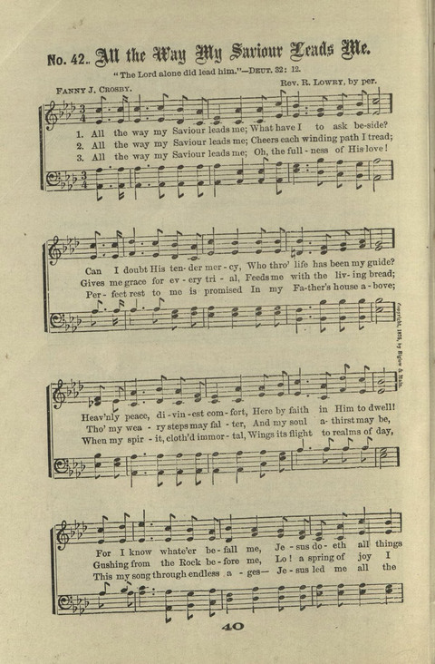 Gospel Hymns Nos. 1 to 6 page 40