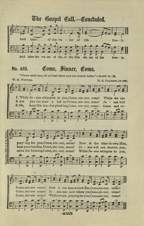 Gospel Hymns Nos. 1 to 6 page 425