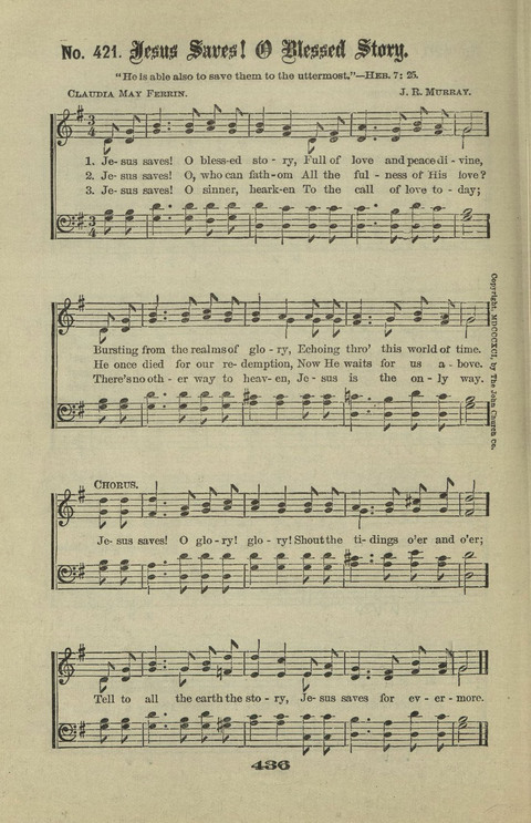 Gospel Hymns Nos. 1 to 6 page 436