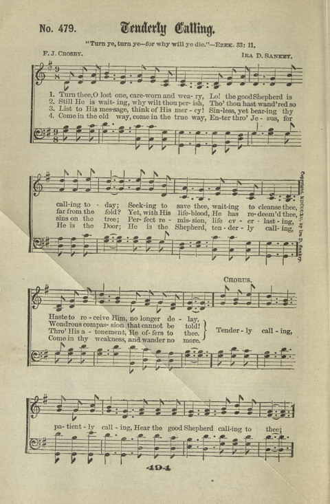 Gospel Hymns Nos. 1 to 6 page 494