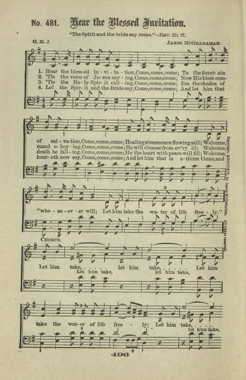 Gospel Hymns Nos. 1 to 6 page 496