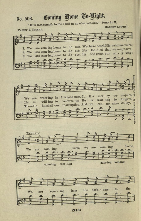 Gospel Hymns Nos. 1 to 6 page 518