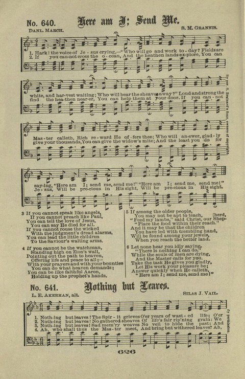 Gospel Hymns Nos. 1 to 6 page 626
