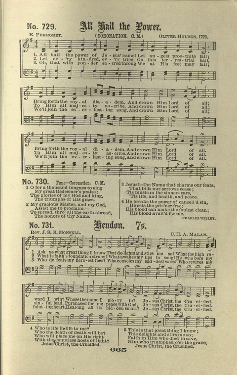 Gospel Hymns Nos. 1 to 6 page 665