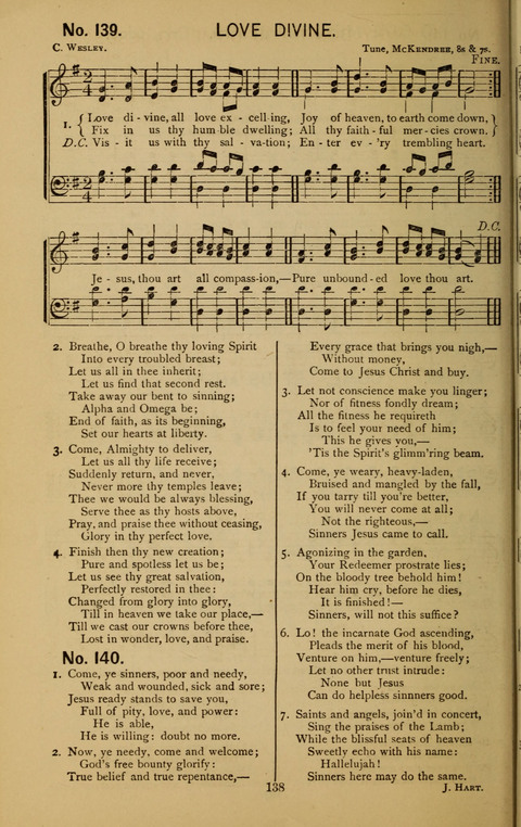 Glad Hallelujahs: replete with sacred songs page 138