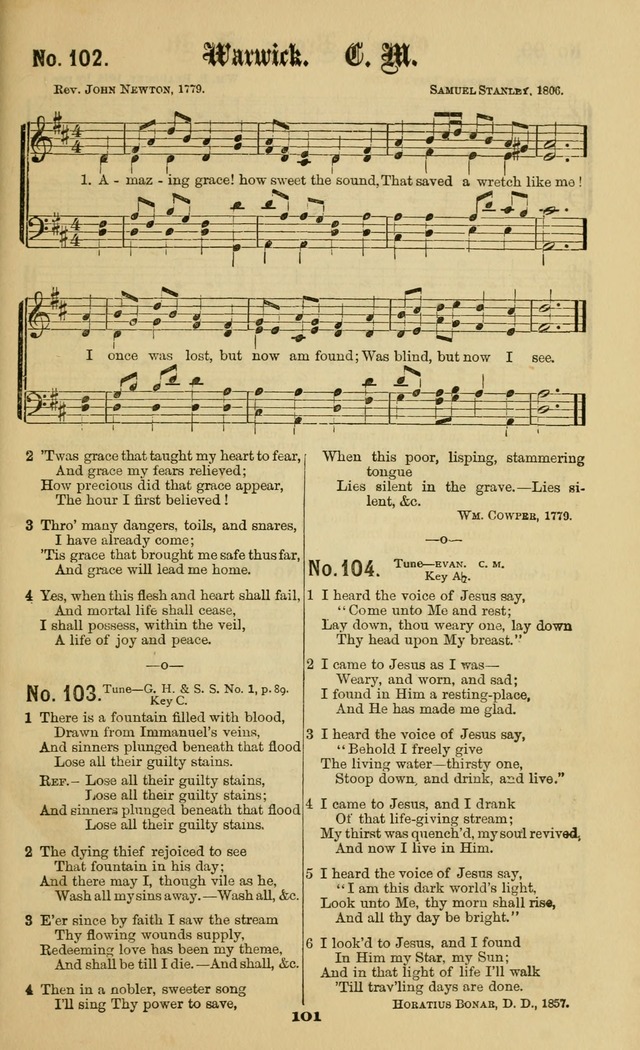 Gospel Hymns No. 2: as used by them in gospel meetings page 101