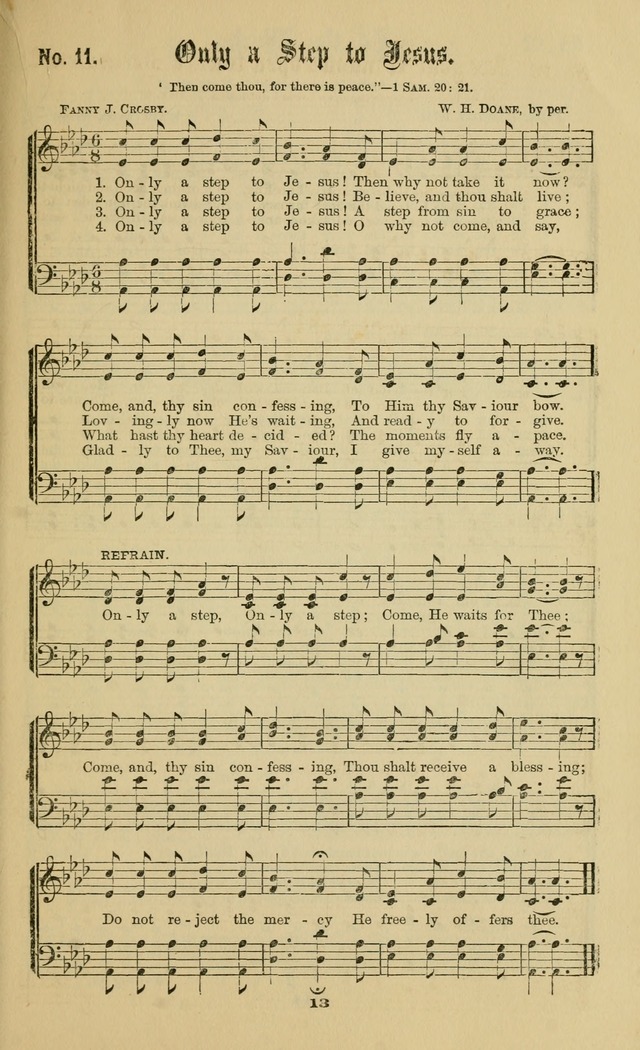 Gospel Hymns No. 2: as used by them in gospel meetings page 13