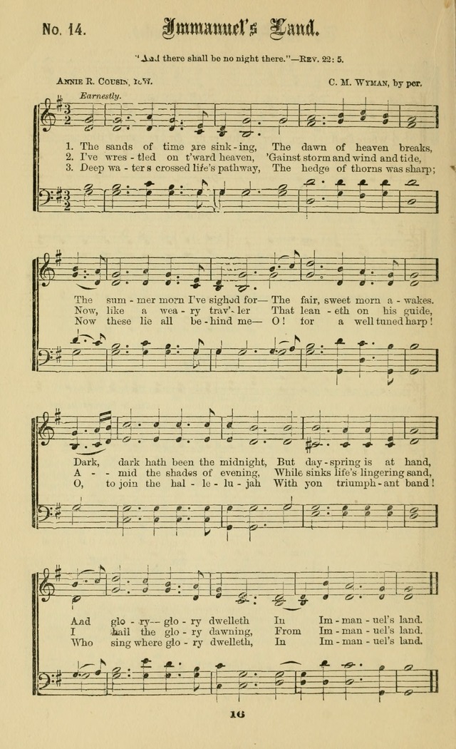 Gospel Hymns No. 2: as used by them in gospel meetings page 16