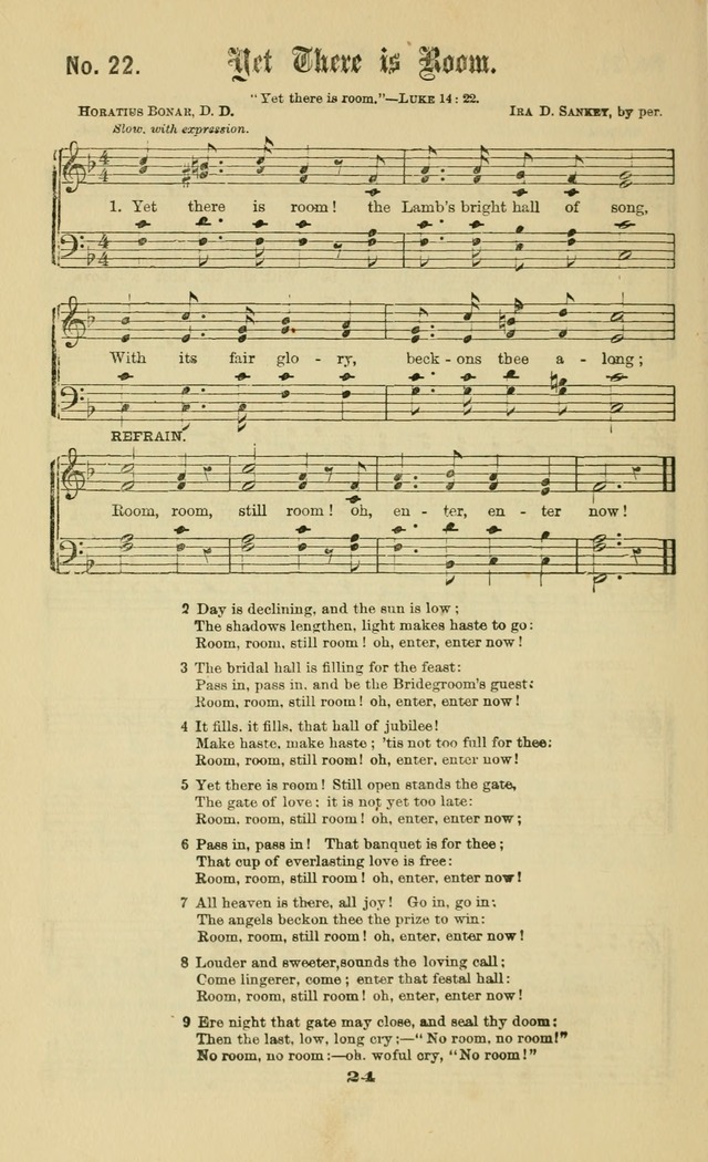 Gospel Hymns No. 2: as used by them in gospel meetings page 24