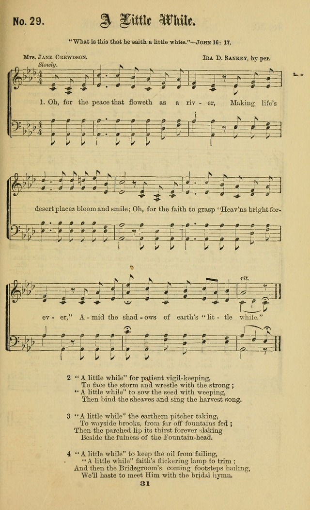 Gospel Hymns No. 2: as used by them in gospel meetings page 31