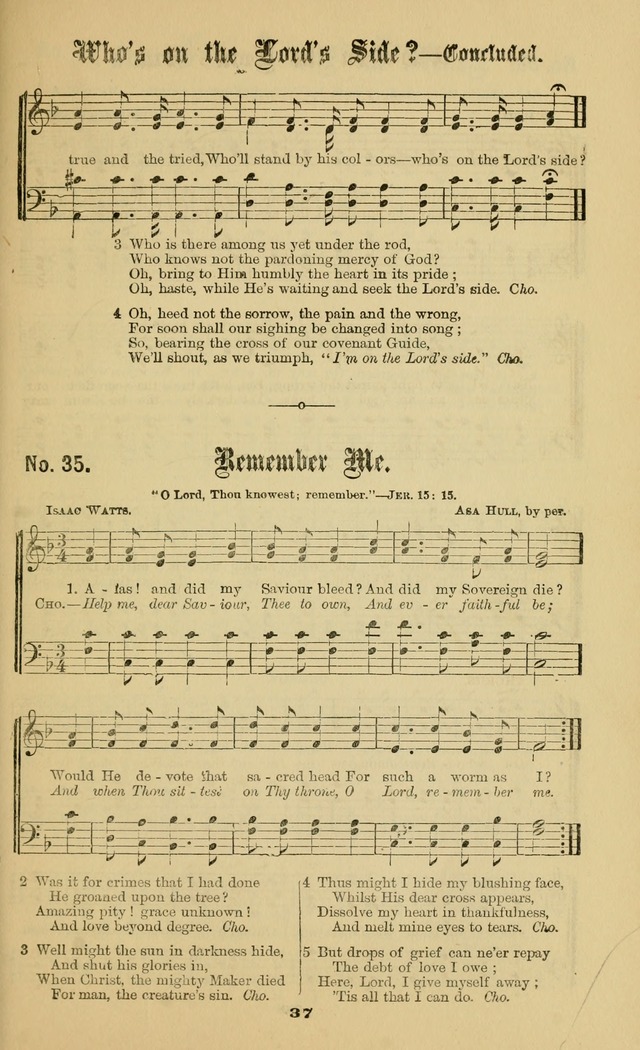 Gospel Hymns No. 2: as used by them in gospel meetings page 37