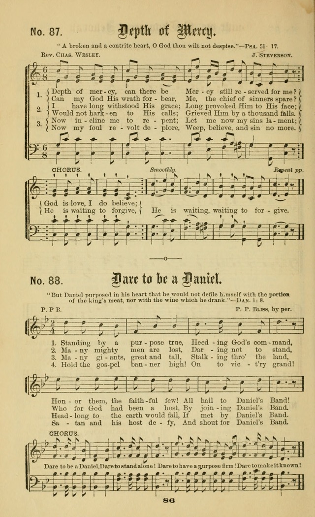 Gospel Hymns No. 2: as used by them in gospel meetings page 86