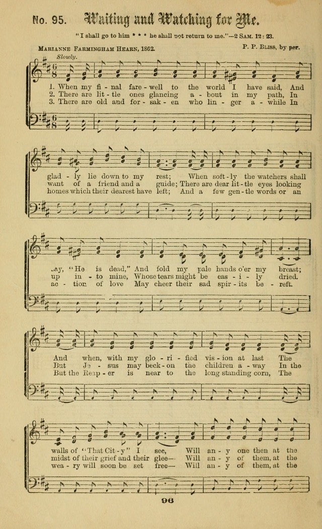 Gospel Hymns No. 2: as used by them in gospel meetings page 96