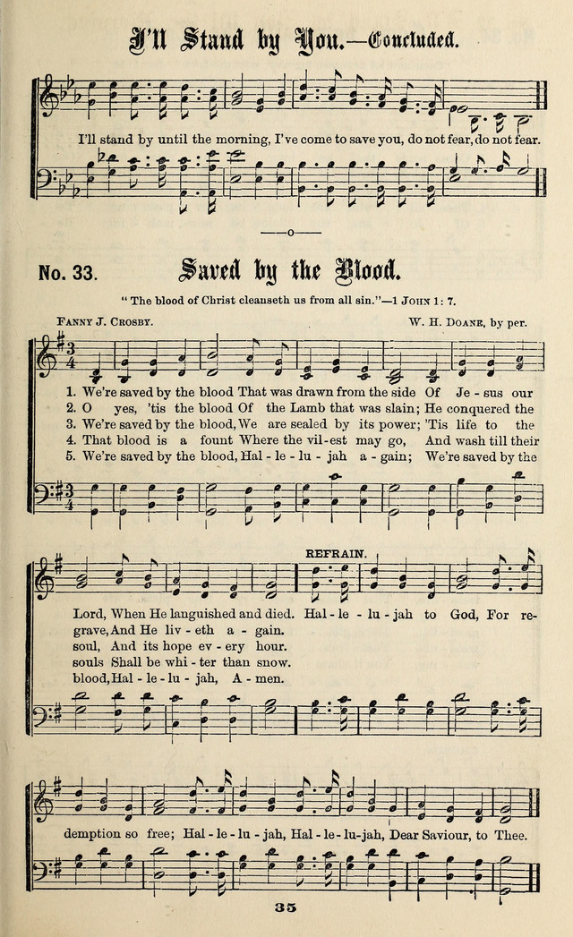 Gospel Hymns No. 3 page 33
