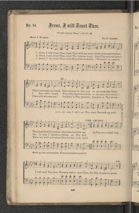 Gospel Hymns No. 4 page 16