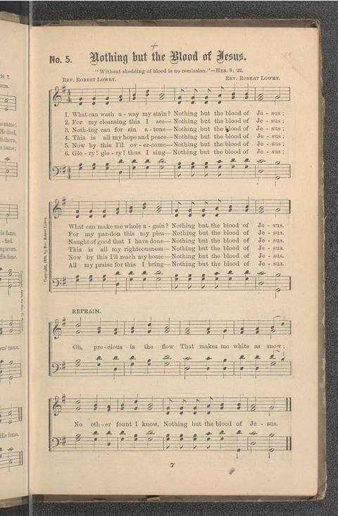 Gospel Hymns No. 4 page 7