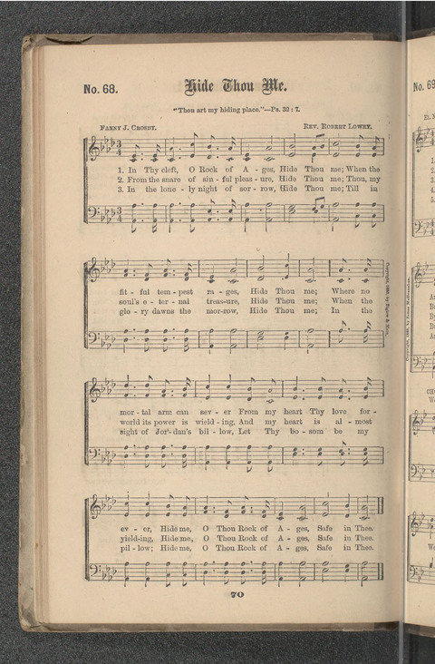 Gospel Hymns No. 4 page 70