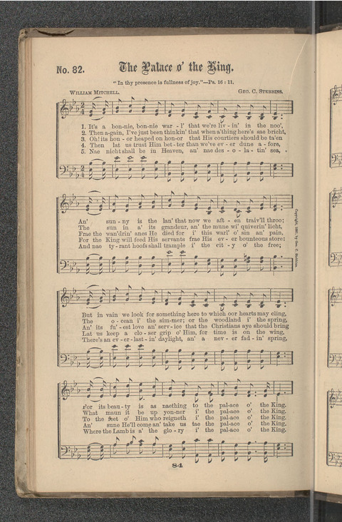 Gospel Hymns No. 4 page 84