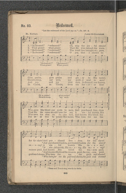 Gospel Hymns No. 4 page 86