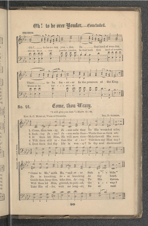 Gospel Hymns No. 4 page 95