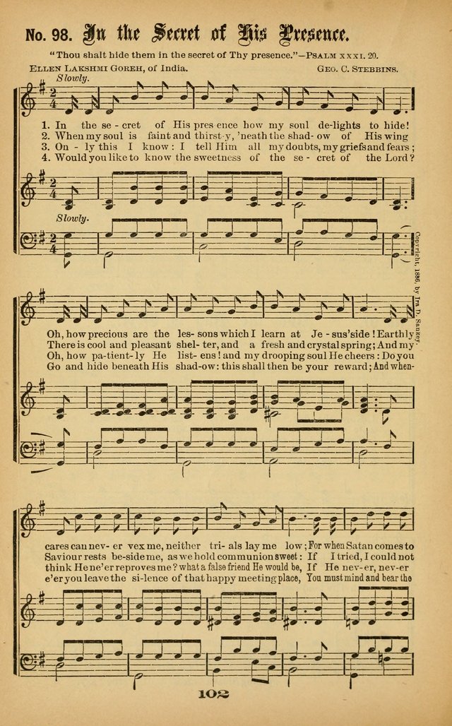 Gospel Hymns No. 5 page 101