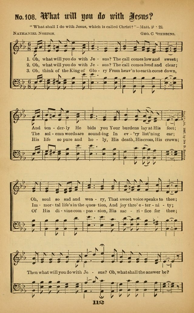 Gospel Hymns No. 5 page 111