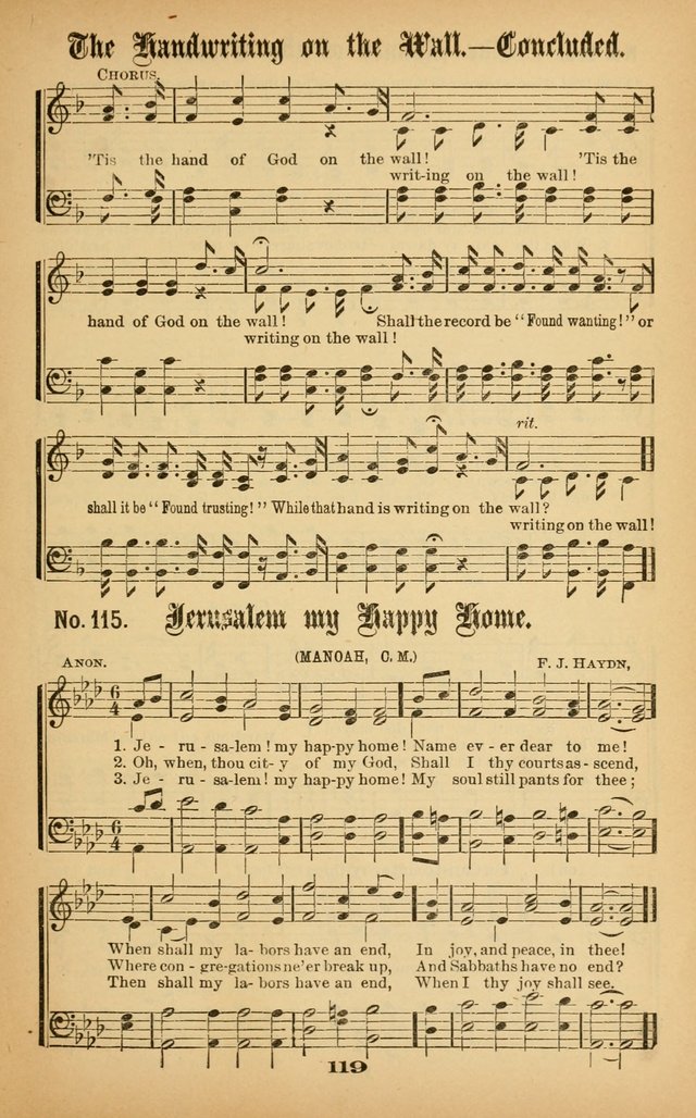 Gospel Hymns No. 5 page 118