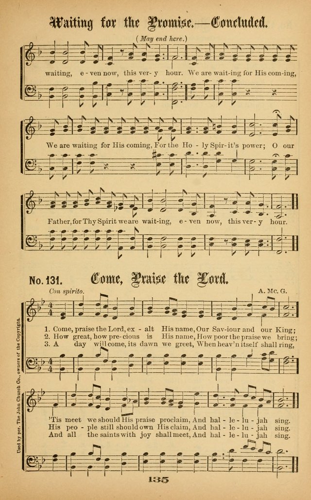 Gospel Hymns No. 5 page 134