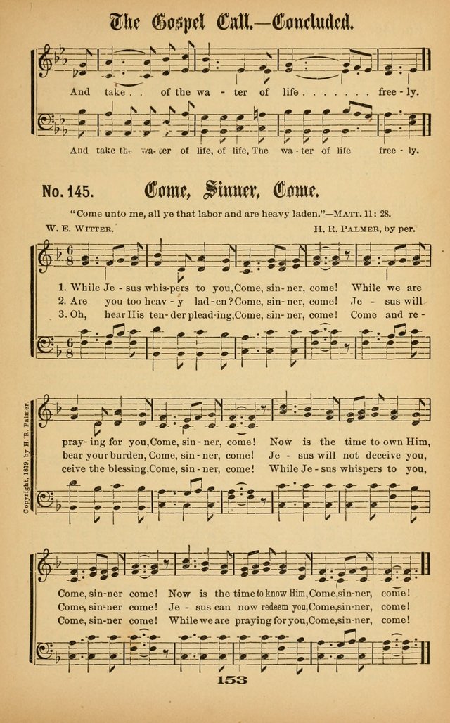 Gospel Hymns No. 5 page 152