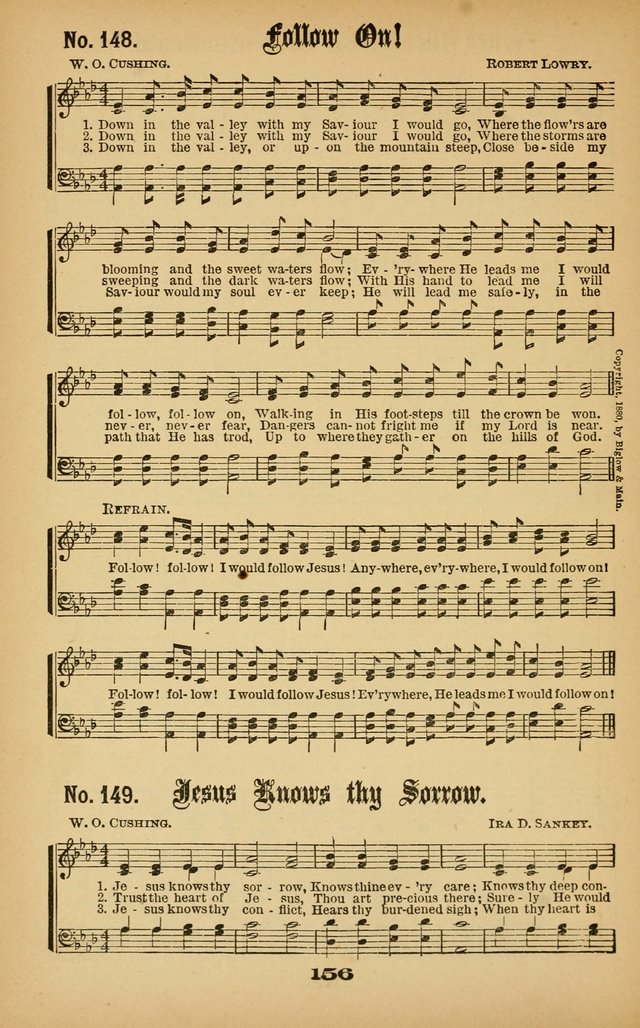 Gospel Hymns No. 5 page 155