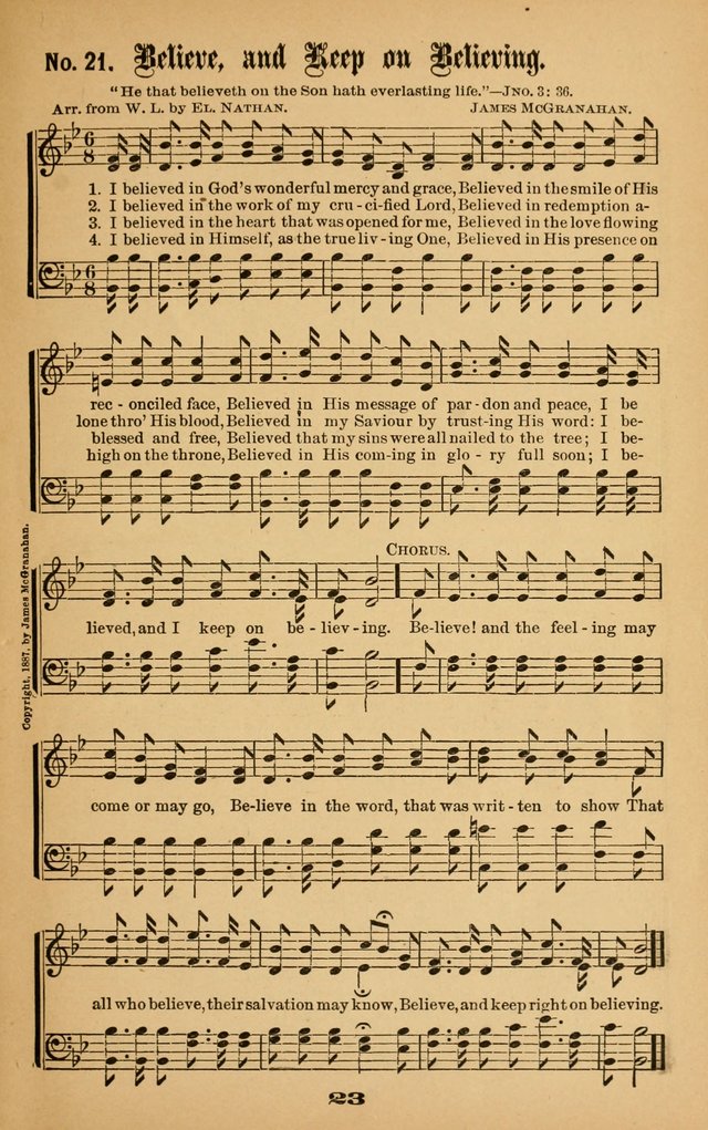 Gospel Hymns No. 5 page 22