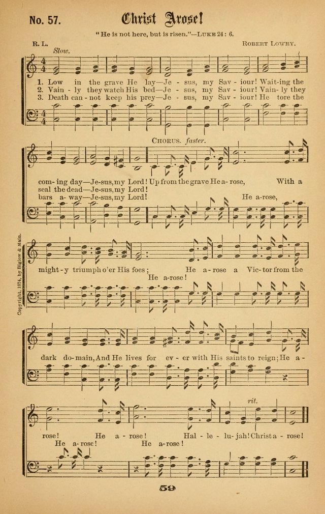Gospel Hymns No. 5 page 58