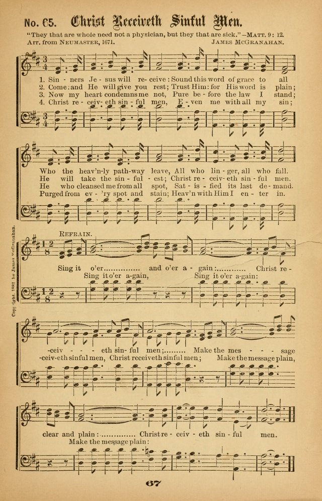 Gospel Hymns No. 5 page 66