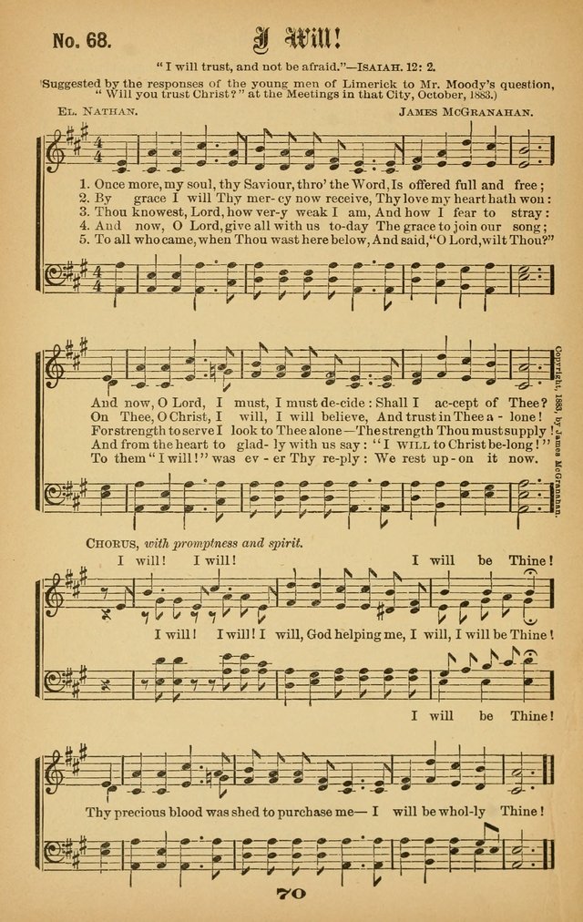 Gospel Hymns No. 5 page 69