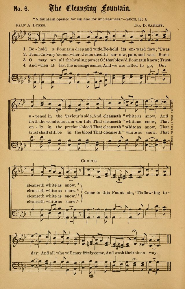 Gospel Hymns No. 5 page 7